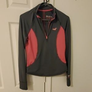 Hollister Quarter Zip Activewear Sweatshirt